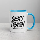 SEXY TRASH Mug with Color Inside