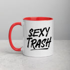 SEXY TRASH Mug with Color Inside