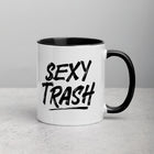 SEXY TRASH Mug with Color Inside