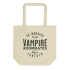 VAMPIRE ROOMMATES, THEY'RE FOREVER Eco Tote Bag