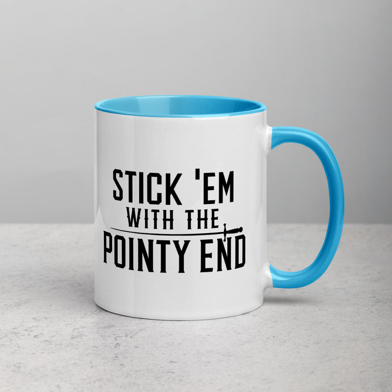 POINTY END Mug with Color Inside