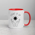 LIGHT IT UP Mug with Color Inside