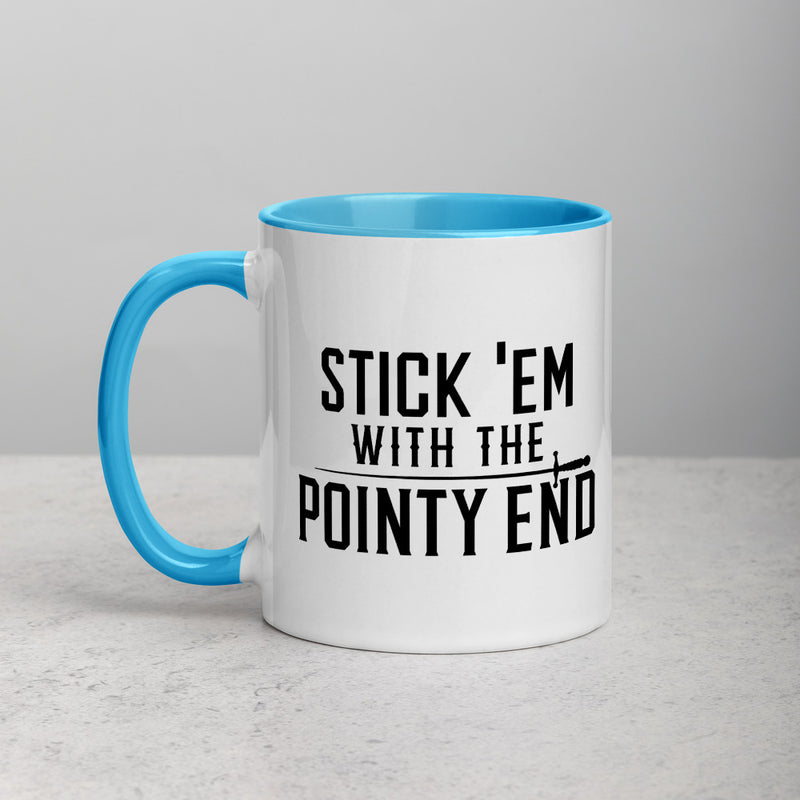 POINTY END Mug with Color Inside