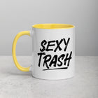 SEXY TRASH Mug with Color Inside