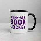 PUNK-ASS BOOK JOCKEY Mug with Color Inside