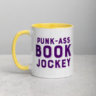 PUNK-ASS BOOK JOCKEY Mug with Color Inside