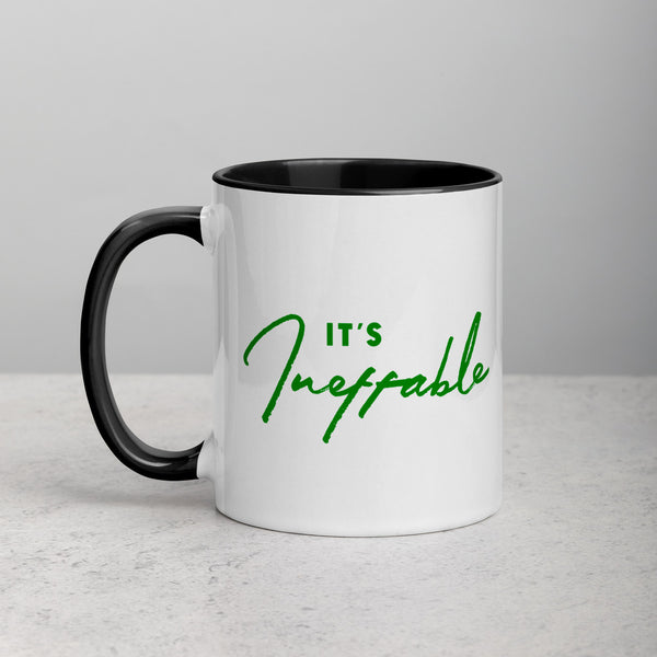 IT'S INEFFABLE Mug with Color Inside
