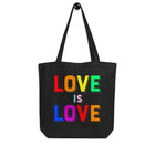 LOVE IS LOVE, 2 Eco Tote Bag
