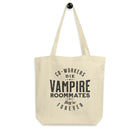 VAMPIRE ROOMMATES, THEY'RE FOREVER Eco Tote Bag