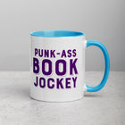 PUNK-ASS BOOK JOCKEY Mug with Color Inside