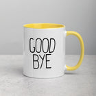 HELLO / GOOD BYE Mug with Color Inside