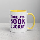 PUNK-ASS BOOK JOCKEY Mug with Color Inside