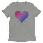 BISEXUAL SCRIBBLE HEART Unisex T-shirt