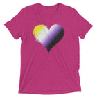NON-BINARY SCRIBBLE HEART Unisex T-shirt