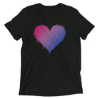 BISEXUAL SCRIBBLE HEART Unisex T-shirt