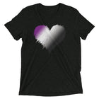 ASEXUAL/DEMISEXUAL SCRIBBLE HEART Unisex T-shirt