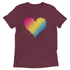 PANSEXUAL SCRIBBLE HEART Unisex T-shirt