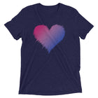BISEXUAL SCRIBBLE HEART Unisex T-shirt