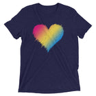 PANSEXUAL SCRIBBLE HEART Unisex T-shirt