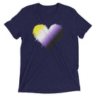 NON-BINARY SCRIBBLE HEART Unisex T-shirt