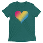 PANSEXUAL SCRIBBLE HEART Unisex T-shirt