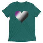 ASEXUAL/DEMISEXUAL SCRIBBLE HEART Unisex T-shirt