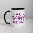 DEAD EYES Mug with Color Inside