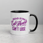 DEAD EYES Mug with Color Inside