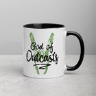 GOD OF OUTCASTS Mug with Color Inside
