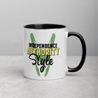 INDEPENDENCE AUTHORITY STYLE Mug with Color Inside