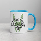 GOD OF OUTCASTS Mug with Color Inside