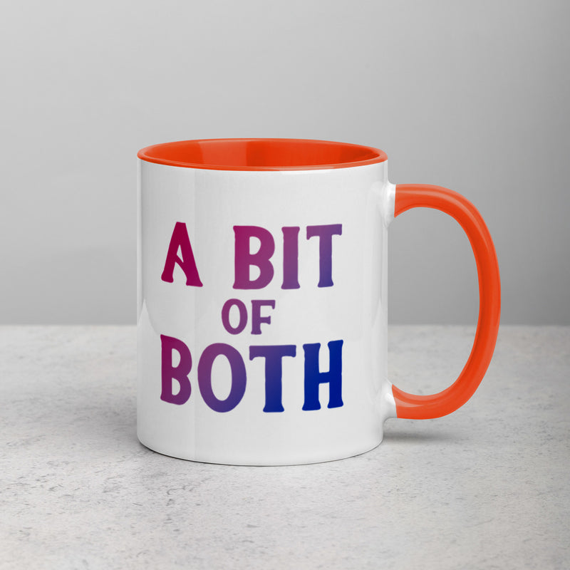 A BIT OF BOTH Mug with Color Inside
