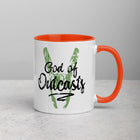 GOD OF OUTCASTS Mug with Color Inside