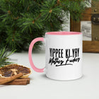 YIPPEE KI YAY Mug with Color Inside