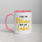 I LIKE THE WINE Mug with Color Inside