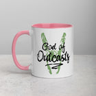 GOD OF OUTCASTS Mug with Color Inside