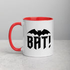 BAT! Mug with Color Inside