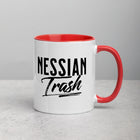 NESSIAN TRASH Mug with Color Inside