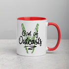 GOD OF OUTCASTS Mug with Color Inside