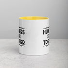 HUMMERS STICK TOGETHER Mug with Color Inside