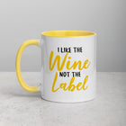 I LIKE THE WINE Mug with Color Inside