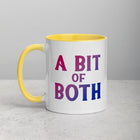 A BIT OF BOTH Mug with Color Inside