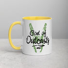 GOD OF OUTCASTS Mug with Color Inside