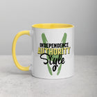 INDEPENDENCE AUTHORITY STYLE Mug with Color Inside