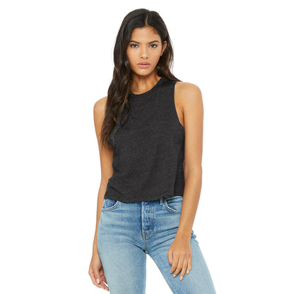 COLIN'S CARRIAGE RIDES Women's Racerback Cropped Tank
