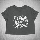 FLY OR DIE Women's crop shirt