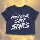 PREORDER -- SAVE STARS Women's crop shirt