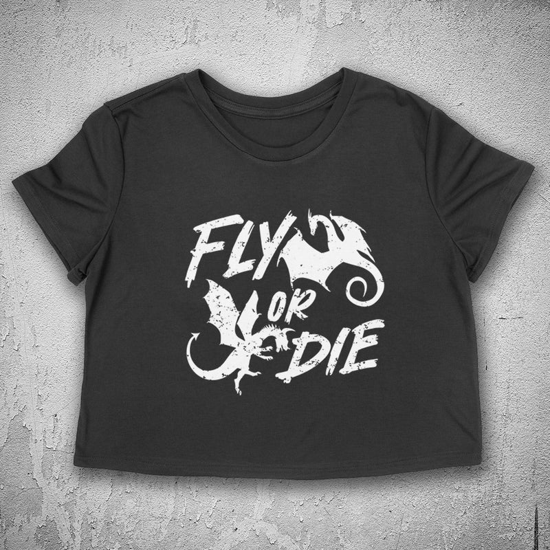 FLY OR DIE Women's crop shirt