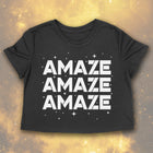 PREORDER -- AMAZE AMAZE AMAZE Women's crop shirt