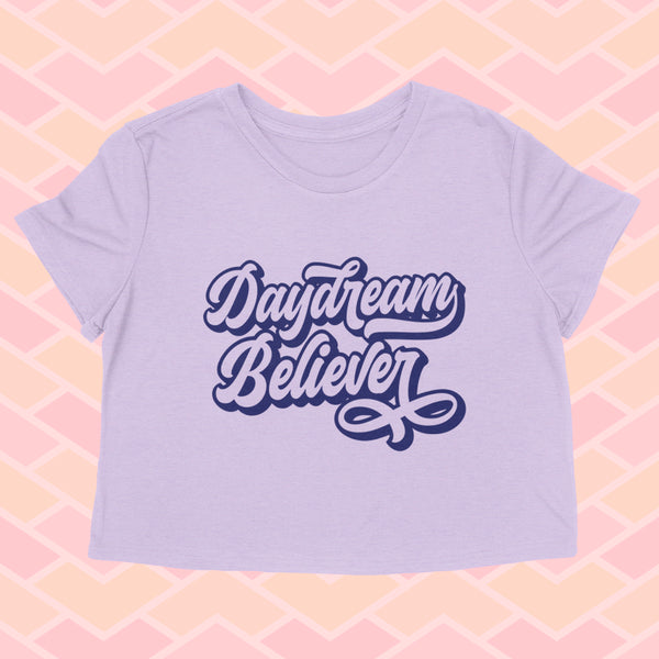 PRE-ORDER -- DAYDREAM BELIEVER Women's crop shirt